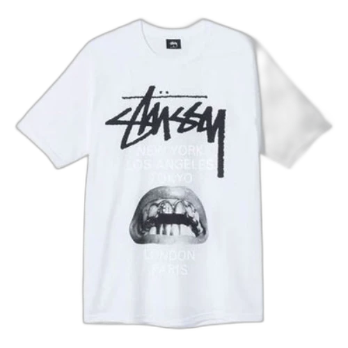 Stussy x RICK OWENS Unisex World Tour White