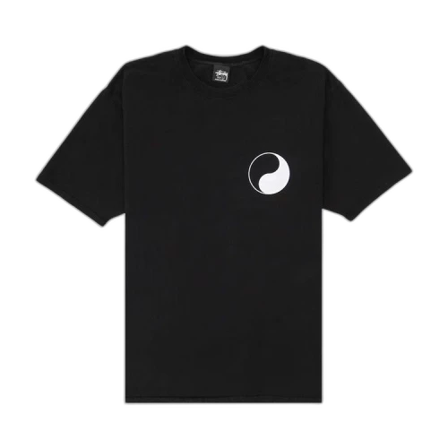 Stussy x Our Legacy Work Shop Yin Yang Pigment Dyed Tee 'Black'