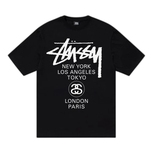 Stussy World Tour Tee 'Black'