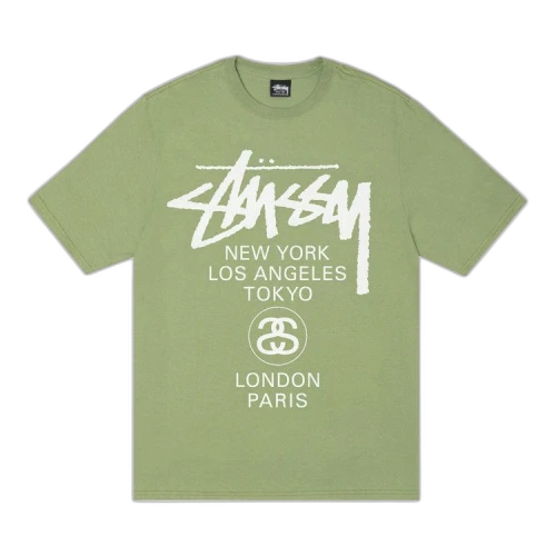 Stussy World Tour Tee Moss