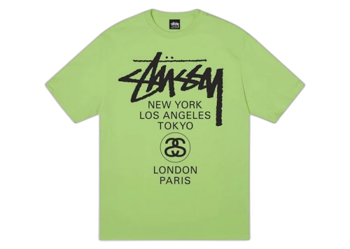 Stussy World Tour Tee Tea
