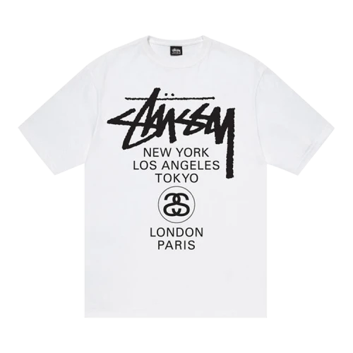 Stussy World Tour Tee 'White'