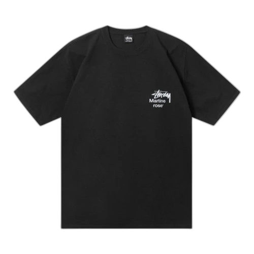Stussy x Martine Rose Collage Pigment Dyed Tee 'Black'