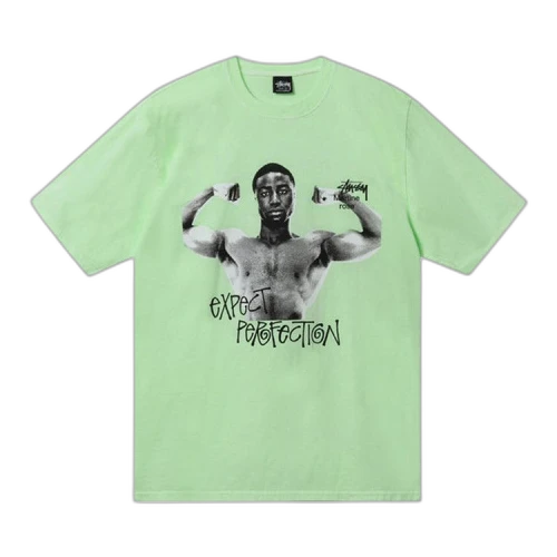 Stussy x Martine Rose Stand Firm Pigment Dyed Tee 'Patina'