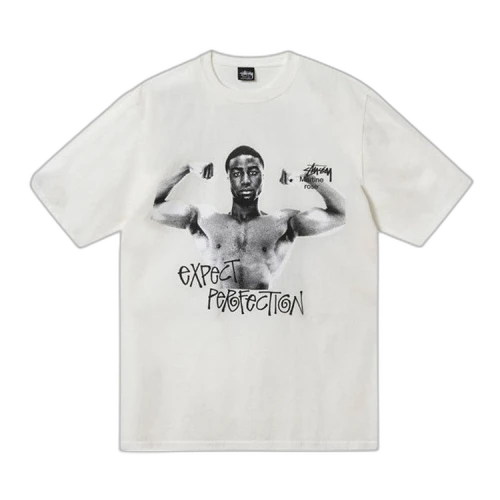 Stussy x Martine Rose Stand Firm Pigment Dyed Tee 'White'