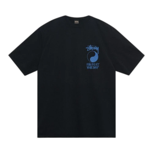 Stussy x Our Legacy Frame Pigment Dyed Tee 'Black'