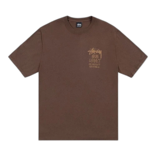 Stussy x Our Legacy Work Shop Surfman Pigment Dyed Tee 'Dark Brown'