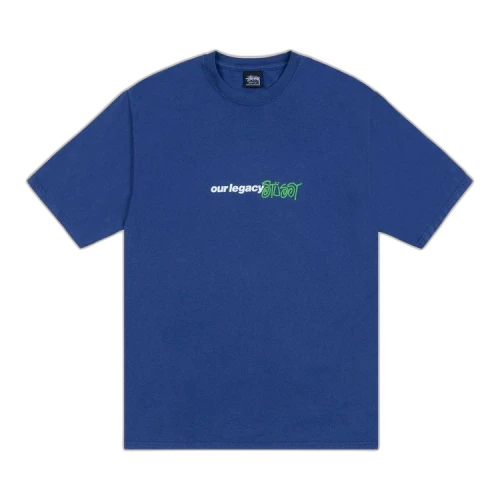 Stussy x Our Legacy Work Shop Sport Pigment Dyed Tee 'Blueberry'