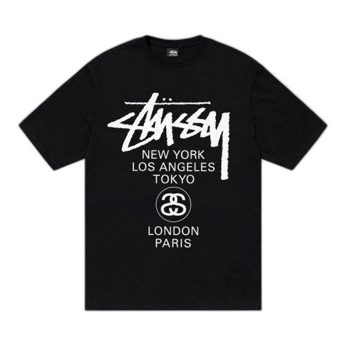 Stussy World Tour Tee 'Black'
