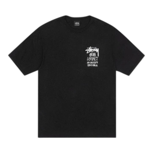 Stussy x Our Legacy Work Shop Surfman Tee Pigment Dyed 'Black'