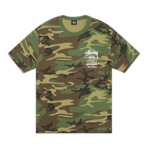 Stussy x Our Legacy Work Shop Surfman Tee Pigment Dyed 'Camo'