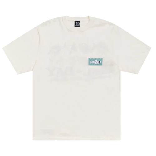 Stussy Heal The Bay 40 Tee Pigment Dyed 'Natural'