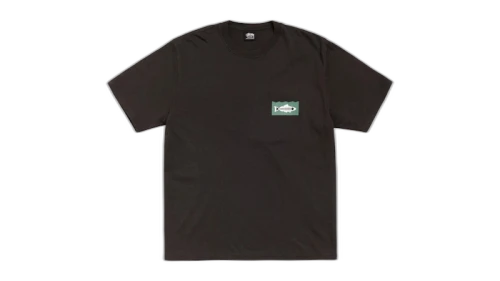 Stussy Heal The Bay 40 Pigment Dyed Tee Faded Black
