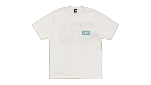 Stussy Heal The Bay 40 Pigment Dyed Tee Natural