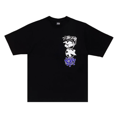 Stussy x Always Do What You Should Do Stack T-Shirt 'Black'