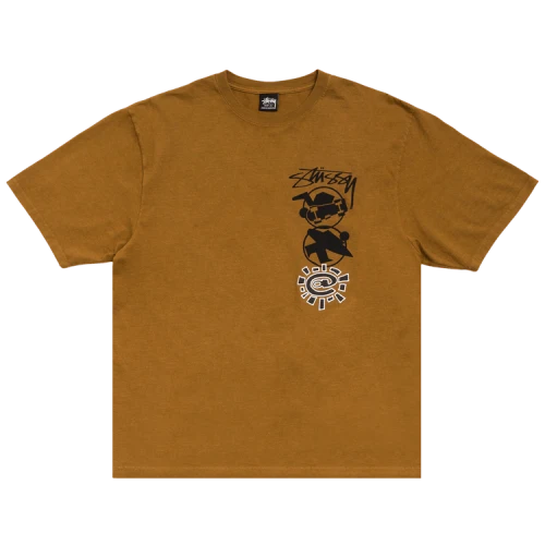 Stussy StüSsy & Always Stack Tee 'Caramel'