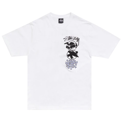 Stussy x Always Do What You Should Do Stack T-Shirt 'White'