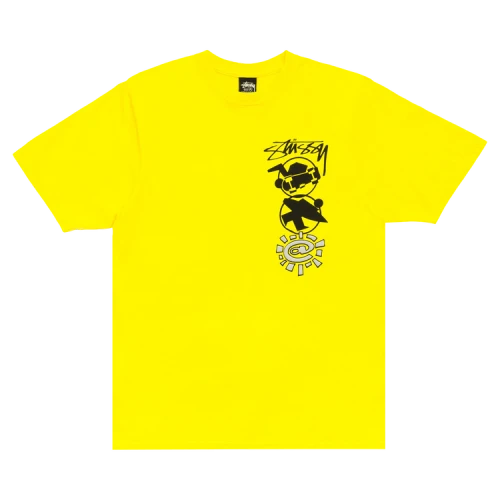 Stussy x Always Stack Tee 'Yellow'