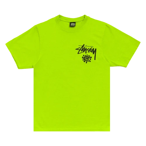 Stussy x Always World Tour Tee 'Lime'