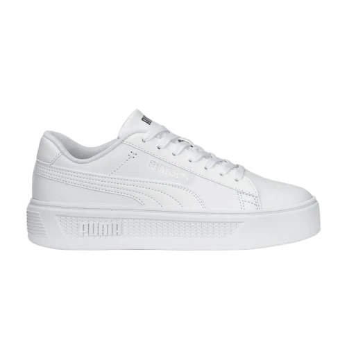 PUMA Smash Platform v3 'White Silver' (Women's)