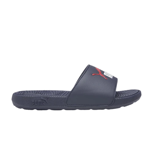 PUMA Cool Cat 2.0 Slide Little Kid 'Navy Red'