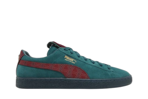 PUMA Dapper Dan x Suede 'Jacquard Print - Varsity Green'
