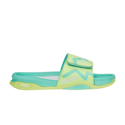 PUMA Dream Nitro Future Slide 'Yellow Electric Peppermint'