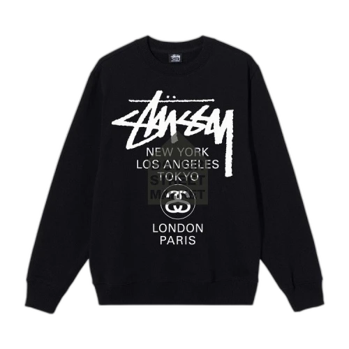 Stussy x Dover Street Market World Tour Crew 'Black'