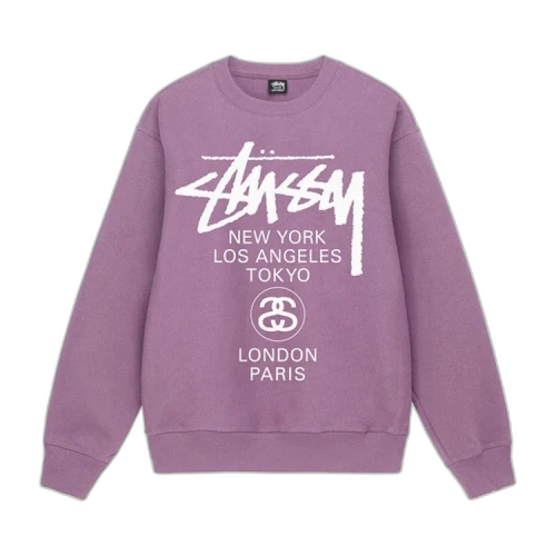 Stussy World Tour Crew Orchid (FW22)