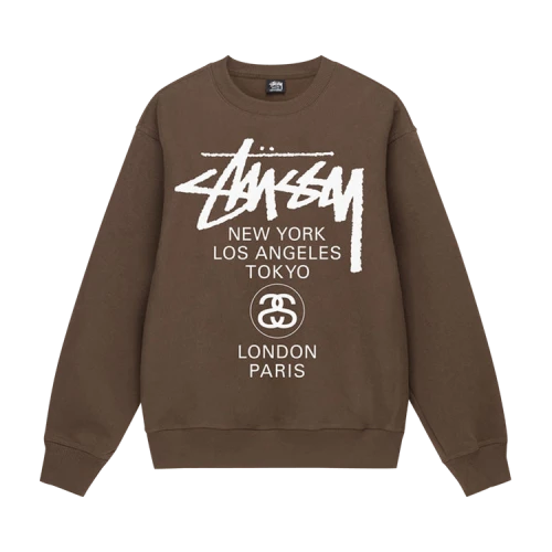 Stussy World Tour Crew 'Orchid'