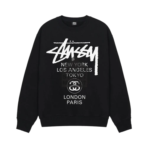 Stussy DSM World Tour Crew 'Black'