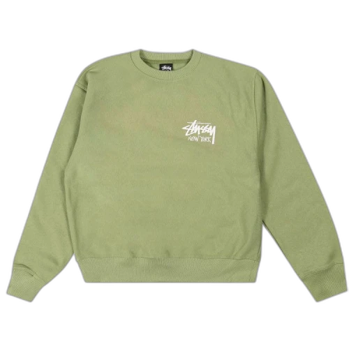 Stussy Stock New York Crew Moss