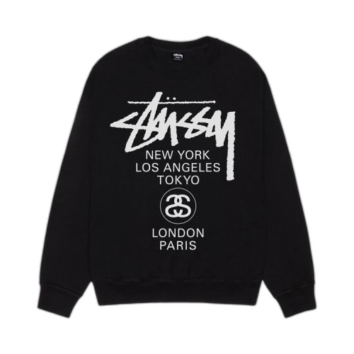 Stussy World Tour Crew 'Black'