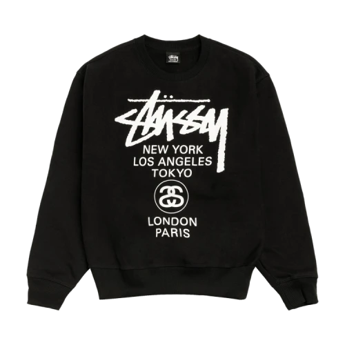 Stussy World Tour Crew 'Black'