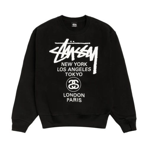 Stussy World Tour Crew 'Black'
