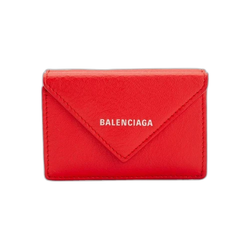 Balenciaga Papier Mini Wallet 'Red'