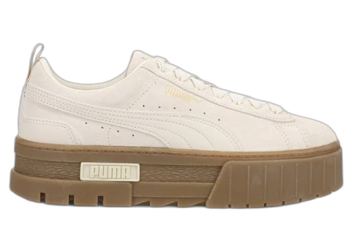 Puma Mayze Brushed Suede Alpine Snow (Women's)