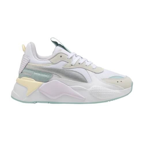 PUMA RS-X Metallic Big Kid 'White Silver Mint'