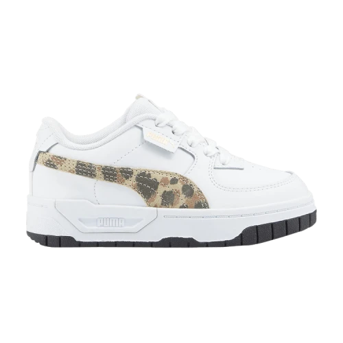 PUMA Cali Dream Little Kid 'Animal Print - White Granola'