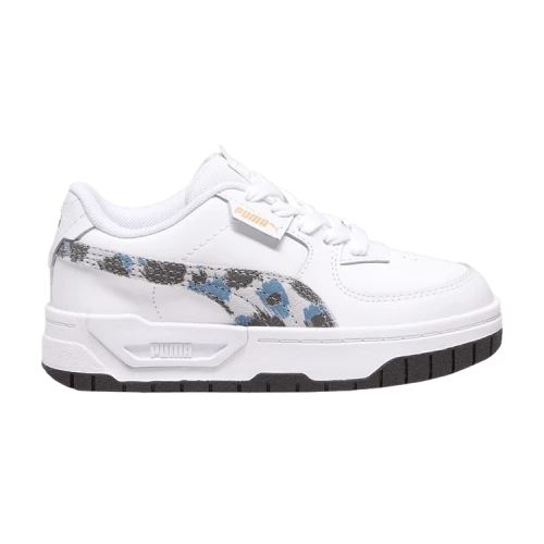PUMA Cali Dream Little Kid 'Animal Print - White Racing Blue'