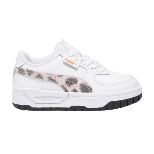 PUMA Cali Dream Little Kid 'Animal Print - White Peach Smoothie'