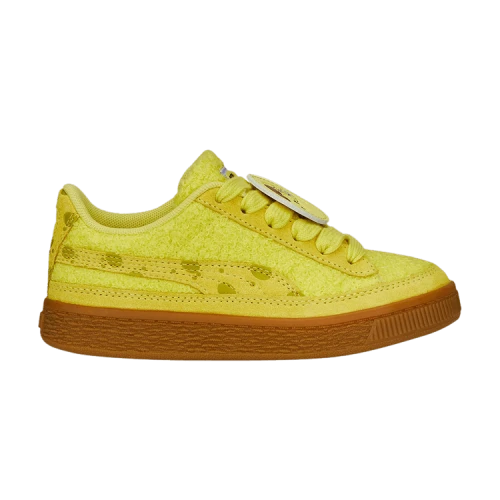 PUMA SpongeBob SquarePants x Suede Little Kid 'SpongeBob'