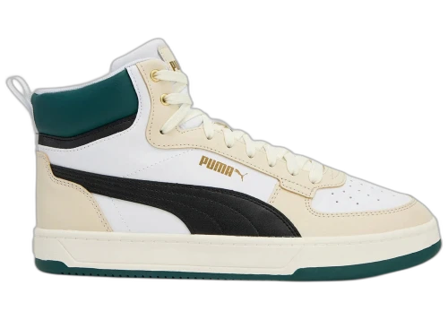 Puma Caven 2.0 Mid White Black Alpine Snow Warm White Gold