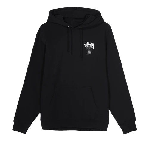 Stussy x Dover Street Market Hoodie 'Black'