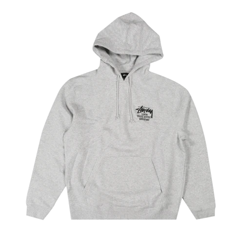 Stussy Stock DSM Singapore Hoodie 'Ash Heather'