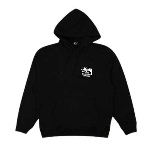 Stussy Stock DSM Singapore Hoodie Black