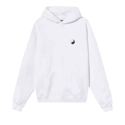 Stussy x Our Legacy Yin Yang Pigment Dyed Hoodie 'White'