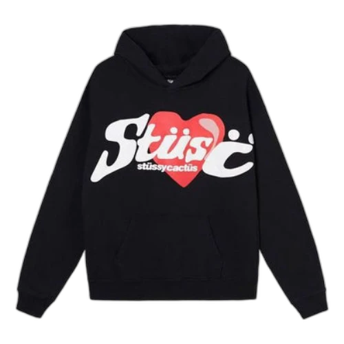 Stussy x CPFM Crossover Love Pattern Alphabet Long Sleeves Unisex Black