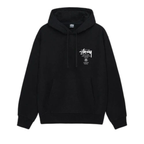 Stussy World Tour Hood 'Black'