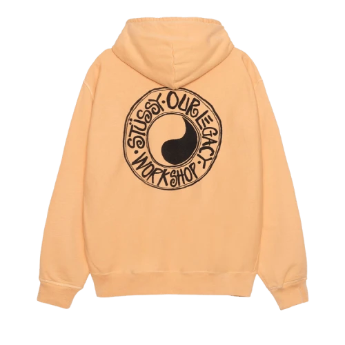 Stussy x Our Legacy Work Shop Buana Hoodie 'Peach'